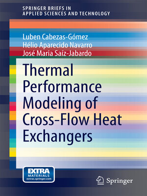 cover image of Thermal Performance Modeling of Cross-Flow Heat Exchangers